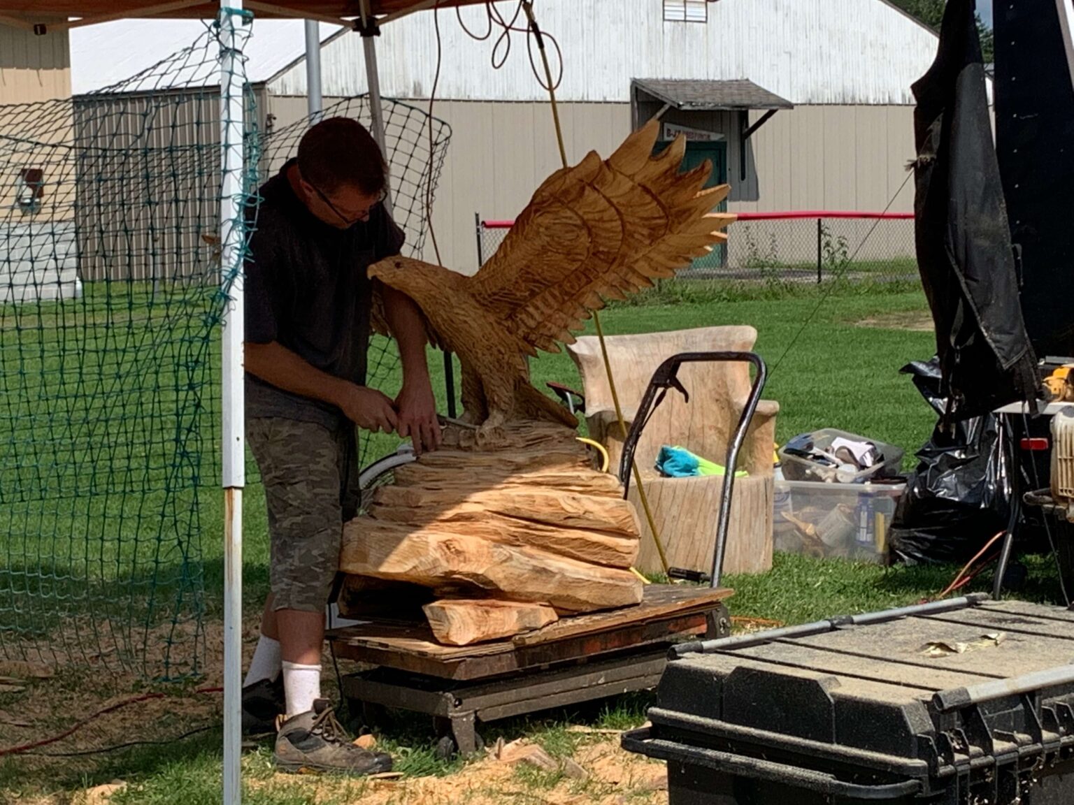 Chainsaw Carving Festival Schuylkill County Pennsylvania