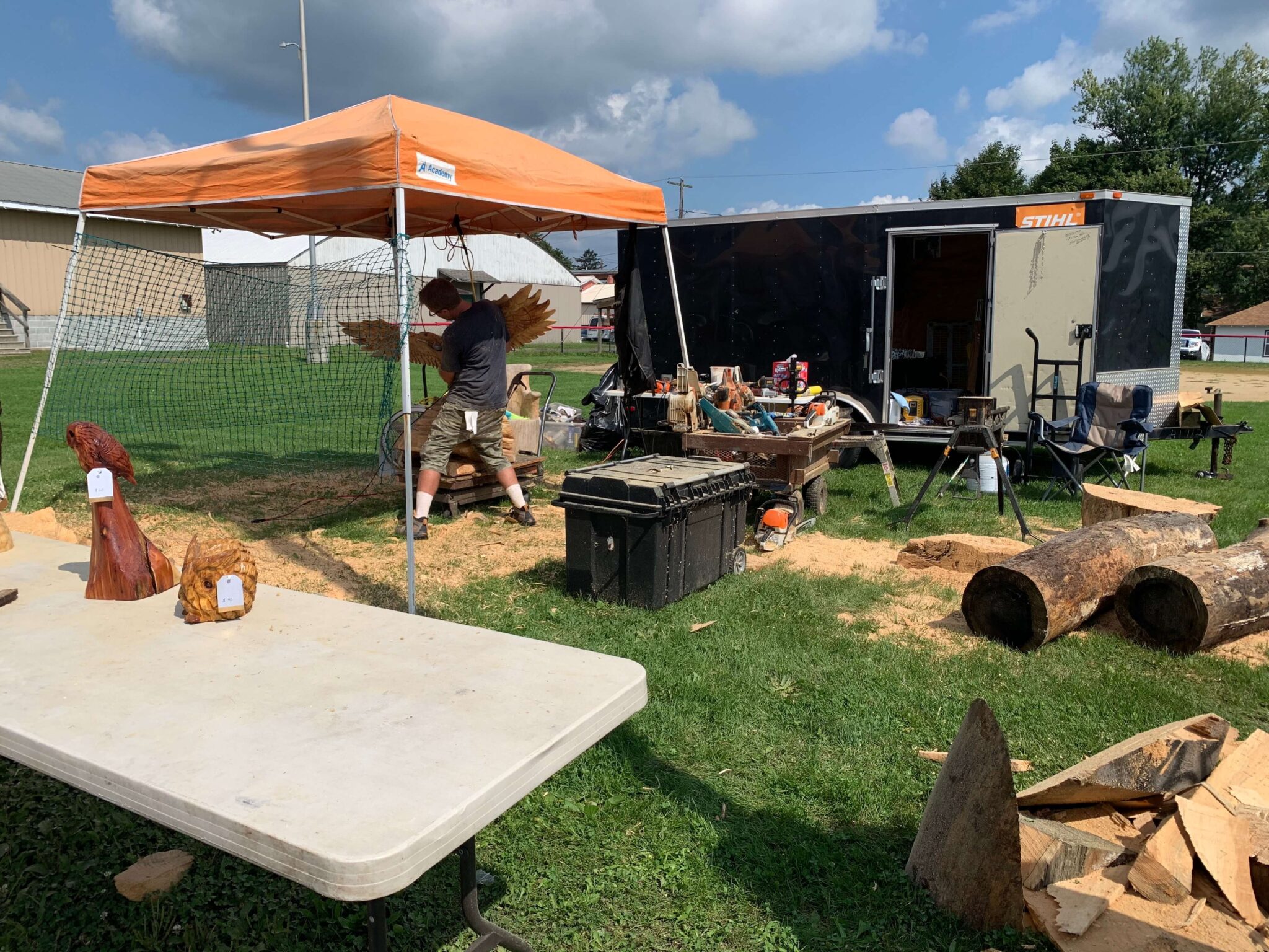 Chainsaw Carving Festival Schuylkill County Pennsylvania